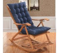 Ataoyus Cojín para silla, cojín de asiento y respaldo para mecedora, muebles de jardín, interior y exterior, patio, respaldo alto, 120 x 50 x 8 cm