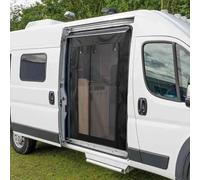 Ataoyus Mosquitera para Puerta Corredera, Mosquitera Magnética para Vehículo, Compatible con Diferentes Vehículos Grandes, 133 x 180 cm, Negro