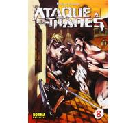 ATAQUE A LOS TITANES 08 (CÓMIC MANGA)
