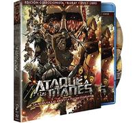 Ataque A Los Titanes: La Película. El Arco Y La Flecha - Parte 1, Edición Coleccionista Blu Ray + DVD + Libro [Blu-ray]