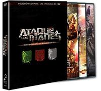 Ataque A Los Titanes. Pack 3 Películas. "El Arco Y La Flecha Escarlatas", "Las Alas De La Libertad", "El Rugido Del Despertar".