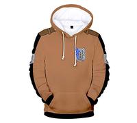 Ataque a Titán Sudaderas con capucha Ataque a Titán Impresión Hombres Creatividad Moda Sudadera Casual Invierno Sudadera Confort Fleece Streetwear Hombre Outwear Chándales
