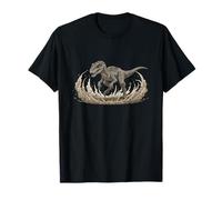 Ataque de Barro salpicando Dinosaurio T Rex Rex Camiseta