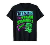 Ataque de los zombies veganos para Halloween Camiseta