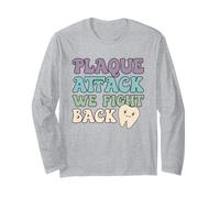Ataque de Placa Que luchamos contra el Dentista Manga Larga