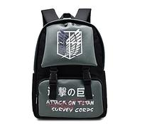 Ataque des Titans Cosplay - Bolso de tela para el pecho, bandolera, bolsa de Mensajero, mochila multifuncional, 21 x 29 cm