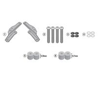 Ataque Trasero GIVI sr6415 para Bauletto Monokey/Monolock Triumph Tiger 900