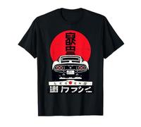 Atardecer de la vendimia Japón, coche automotriz de JDM Legend Tuning Camiseta