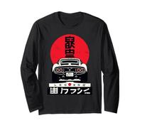 Atardecer de la Vendimia Japón, Coche automotriz de JDM Legend Tuning Manga Larga