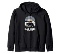 Atardecer en Blue Ridge Virginia Sudadera con Capucha