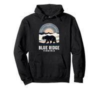 Atardecer en Blue Ridge Virginia Sudadera con Capucha