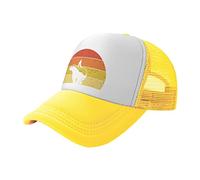 Atardecer Retro De Honey Brock Vintage Gorra Running Ajustable Gorra De Visera Moda Sombrero para Tenis Senderismo Pesca