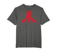 Atari Red Logo Retro Vintage Gamer Fun Graphic Look Camiseta