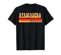 ATASCADERO California City Vintage Roots Retro 70 80 Camiseta