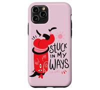Atascado en mis caminos - Monstruo de positividad surrealista en un sombrero Carcasa para iPhone 11 Pro
