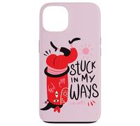 Atascado en mis caminos - Monstruo de positividad surrealista en un sombrero Carcasa para iPhone 13