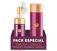 ATASHI ANTIOXIDANTE DUPLO LIMPIEZA (TONICO 250 ML + ESPUMA 150 ML)