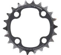 ATAT-1 Spécialités TA Chinook 4 Arm 64pcd Inner 8/9 Speed Chainring, Silver, 22T