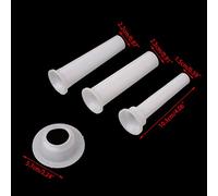 ATATMOUNT 3 Piezas Tubo Universal de llenado de Salchichas Llenadora de plástico para picadora