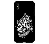 Ataúd Calavera Llamas Último Sueño Muerte Tatu Carcasa para iPhone XS MAX