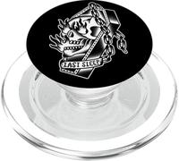 Ataúd Calavera Llamas Último Sueño Muerte Tatu PopSockets PopGrip para MagSafe