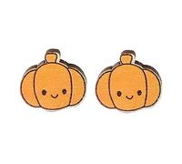 Ataúd De Halloween Pendientes Madera Murciélago Diabólico Sombrero Bruja Calabaza Fantasma Joyería Punk Para Mujeres Niñas Accesorios Para Damas Pendientes Murciélago