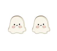 Ataúd De Halloween Pendientes Madera Murciélago Diabólico Sombrero Bruja Calabaza Fantasma Joyería Punk Para Mujeres Niñas Accesorios Para Damas Pendientes Murciélago