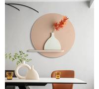 ATAVSADN Cuadro De Pared Decoración De Pared Minimalista Esculturas De Pared Moderno Poster Cuadros Decoración para Dormitorios Salon PasilloWhite,50x50cm/20x20in
