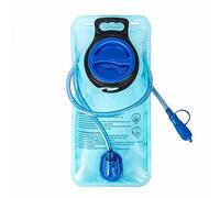 ATBUSS 1 bolsa de agua de 2 litros, bolsa de almacenamiento de agua portátil para deportes, bolsa de agua a prueba de fugas, bolsa de agua reutilizable, para ciclismo, camping, senderismo (azul)