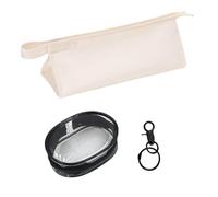 ATBUSS 1 Bolsa De Almacenamiento Blanca, 1 Bolsa De Almacenamiento Negra, Bolsa De Almacenamiento para Secador De Pelo, Bolsa De Almacenamiento De Viaje, Bolsa De Cosméticos para Exteriores.