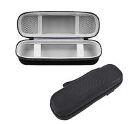 ATBUSS 1 unids Estuche De Viaje Para Cepillos De Dientes Eléctricos, Estuche Portátil Con Soporte, Adecuado Para Cepillos De Dientes (Negro Mate), 22*7*6cm