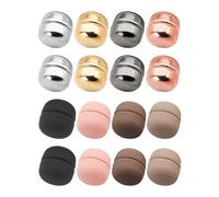 ATBUSS 16 Pares De Hebillas Magnéticas para Turbante, Hebillas Magnéticas Multifuncionales Y Prácticas, Accesorios Fijos para Bufanda Y Decoración De Turbante,Ropa De Mujer Musulmana.