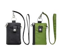 ATBUSS 2 Piezas De Billetera De Viaje, con Protección Antirrobo RFID, Bolsa para El Pecho con Llavero Cole Y De Cuerda, Adecuada para Tarjetas De Identificación Y Pasaportes.