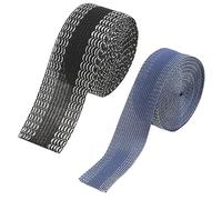 ATBUSS 2 rollos de cinta de planchar para dobladillo, 10 m+3m, cinta adhesiva sin costuras para pantalones, cinta autoadhesiva para dobladillo, accesorios de ropa de bricolaje, para vaqueros, ropa