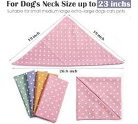 ATBUSS 4 Pañuelos A Juego para Padres E Hijos, Toallas Cuadradas para Niños, Baberos para Mascotas, Diademas Deportivas Simples, Sombreros De Playa para Vacaciones.