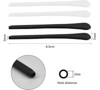 ATBUSS 4 Pares De Protectores De Piernas para Gafas, 4 Pares De Almohadillas Nasales En Forma De Gota, Fundas Antideslizantes para Los Oídos, El Estudio Y Los Deportes.