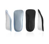 ATBUSS 4 Plantillas Elevadoras, Plantillas Elevadoras Internas, Plantillas De Esponja, Semi-Plantillas Invisibles, Plantillas Cómodas Que Absorben Los Golpes.