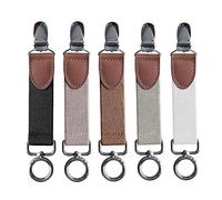 ATBUSS 5 pinzas elásticas para sombreros de estilo vintage, accesorios de viaje de metal, ideales para viajes, actividades al aire libre