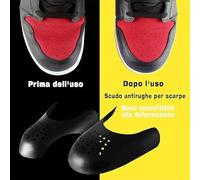 ATBUSS 6 Pares De Soportes para Zapatos con Protección contra Torceduras En Los Dedos De Los Pies, Fundas Protectoras Antiarrugas para Calzado Deportivo, Universales para Calzado De Hombre Y Mujer.