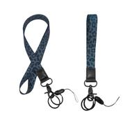 ATBUSS Cadena De Teléfono Móvil con Estampado De Leopardo De 2 Piezas, Cordón Diario Antipérdida para Teléfono Móvil, Cordón Conveniente Y Portátil, Escenarios De Transporte De Cercanías.