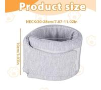 ATBUSS Funda Protectora para El Cuello para Mascotas De 1 Pieza Y Collar De 1 Pieza, Collar Práctico De Protección para El Cuello, Anillo De Protección para Mascotas, Postoperatorio Y Otras Escenas.