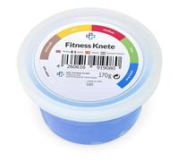 ATC Handels GmbH Fitnessknete en 6 grados de resistencia diferentes: para entrenamiento manual, antiestrés, musculatura de manos, motricidad fina, maleable, versátil y tonificante (170g - azul, extra