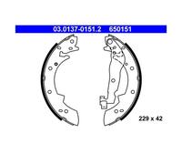 ATE 03.0137-0151.2 Juego De Zapatas De Freno Para BMW E30 Renault Safrane I