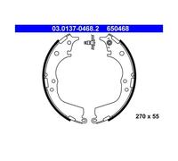 ATE 03.0137-0468.2 Juego de zapatas de frenos trasero para Toyota Hiace / Commut