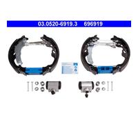 ATE 03.0520-6919.3 Kit frenos, disco de tambor