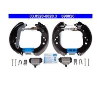 ATE Kit frenos, disco de tambor para FORD: Connect (Ref: 03.0520-8020.3)