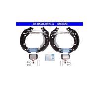 Zapatas de freno premontado 03.0520-9620.3 ATE para CITROËN DS