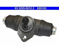 ATE 03.3225-5512.3 Cilindro de freno de rueda Bombin de Freno Trasero Ø25,4mm