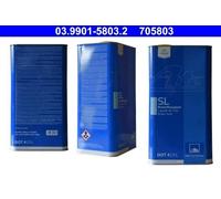 ATE 03.9901-5803.2 DOT 4 Líquido de frenos 5L para VW Polo IV Hatchback (9N, 9A)