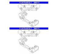 ATE 11.8170-0510.1 Soporte Mordaza de Freno Delant. para Mercedes-Benz B901 B902